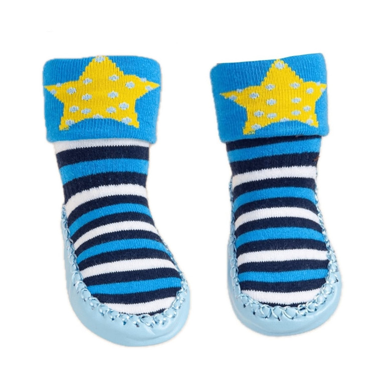 Θερμαντικά Βρεφικά αντιολισθητικά καλτσάκια Μπλε