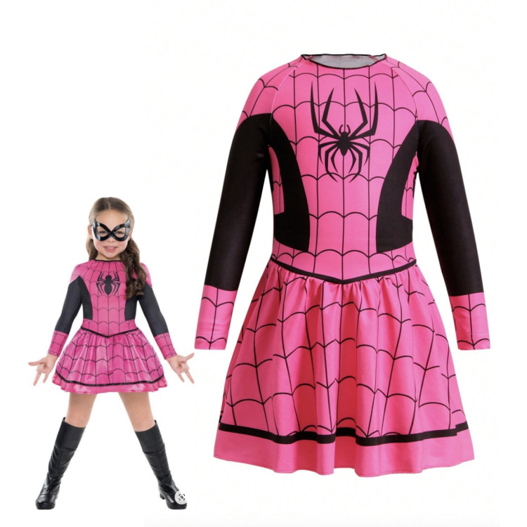Παιδικό φορεματάκι αποκριάτικο - Spiderwoman