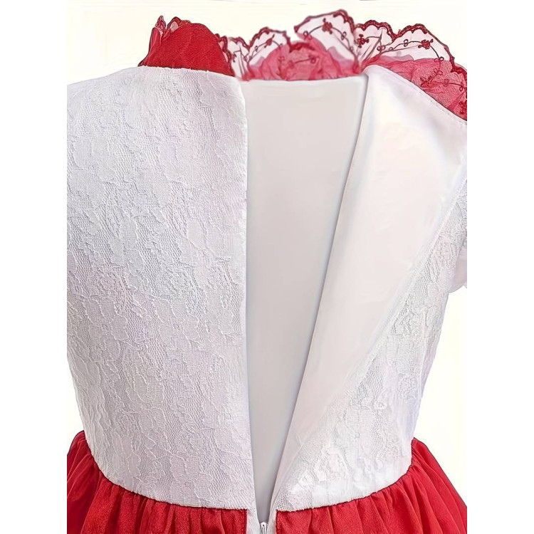 Παιδική στολή Πριγκίπισσα Rainbow  -  Λευκό