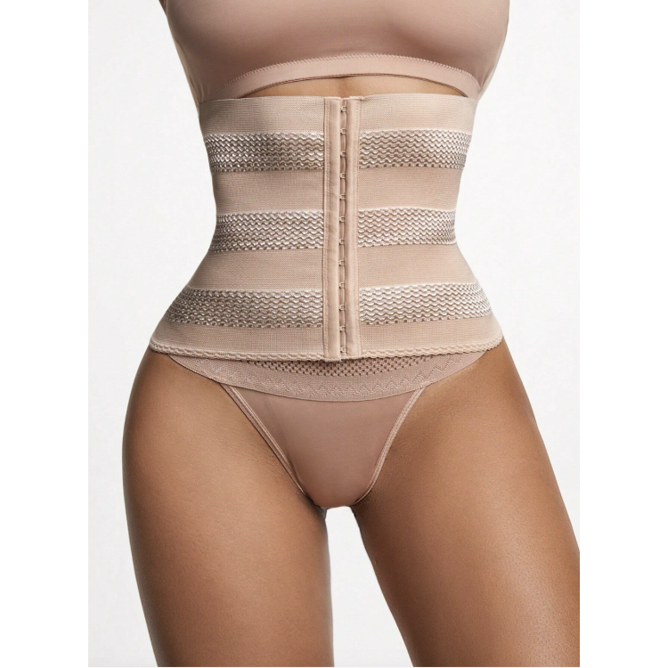 Κορσές ζώνη μέσης κοιλιάς για σύσφιξη - Μπεζ