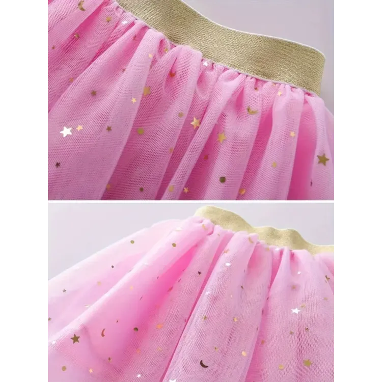 Stars Moon Παιδική Φούστα tutu -  - Ροζ