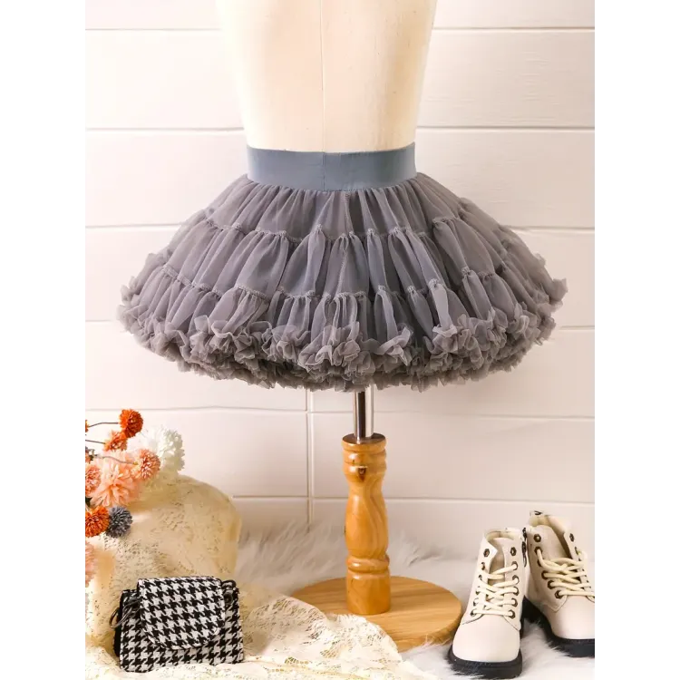 Φούστα Παιδική tutu - Γκρι