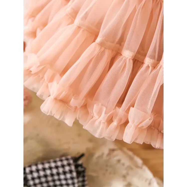 Φούστα Παιδική tutu - Απαλό Ροδακινί Φούστα Παιδική tutu - Απαλό Ροδακινί