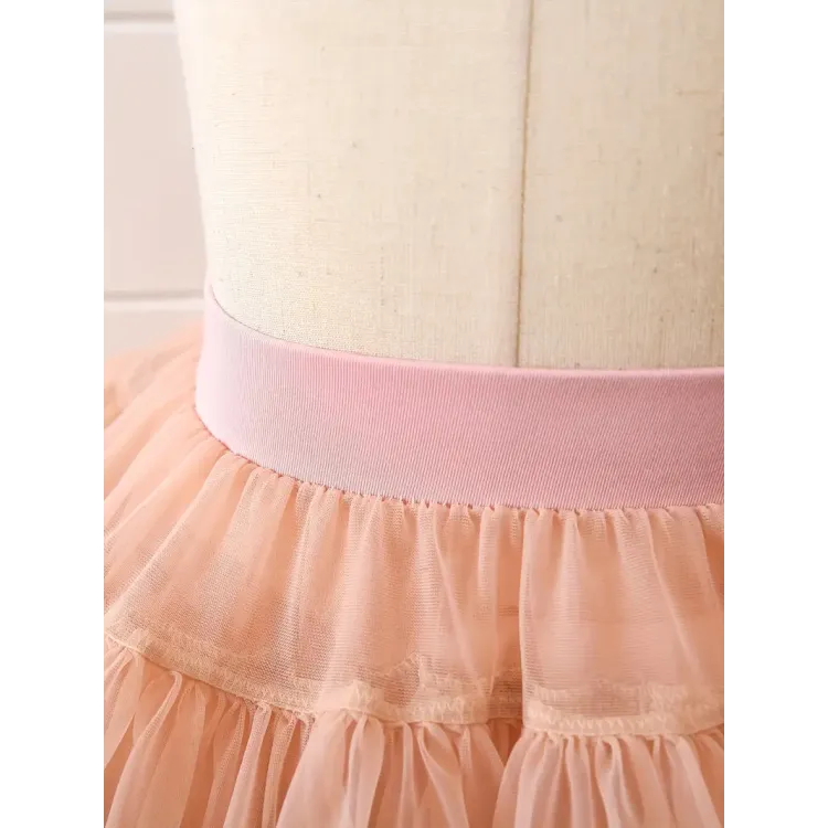 Φούστα Παιδική tutu - Απαλό Ροδακινί Φούστα Παιδική tutu - Απαλό Ροδακινί
