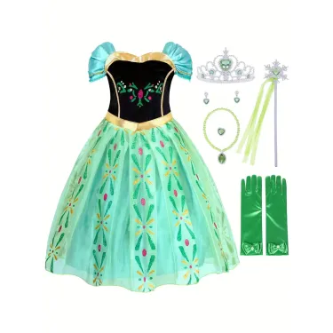 Παιδική στολή Άννα με αξεσουάρ