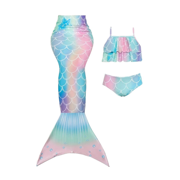 Παιδικό μαγιό γοργόνα  3 κομμάτια