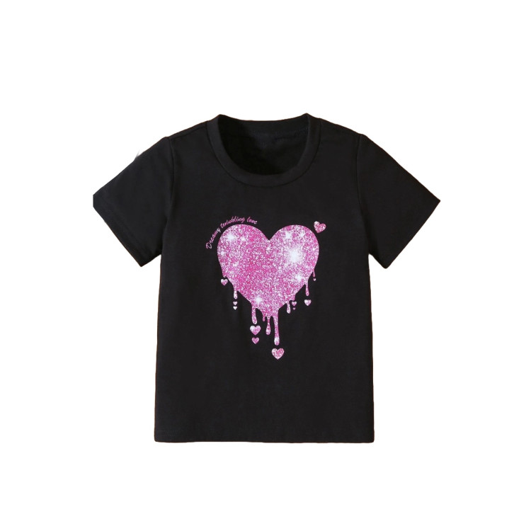 Φανέλα Κοντομάνικη Μαύρη Καρδιά