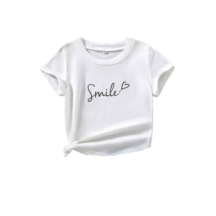 Φανέλα Κοντομάνικη Λευκή Smile