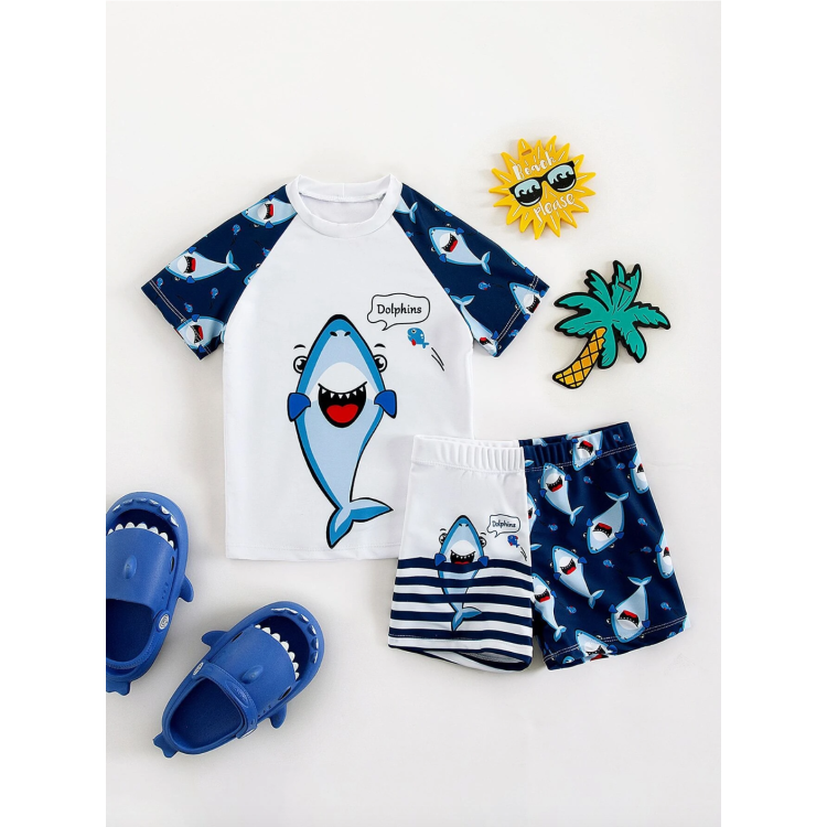 Παιδικό μαγιό Καρχαρίας - Μπλε