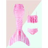 3 Pieces -Pink Swimsuit Mermaid
