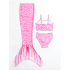 3 Pieces -Pink Swimsuit Mermaid