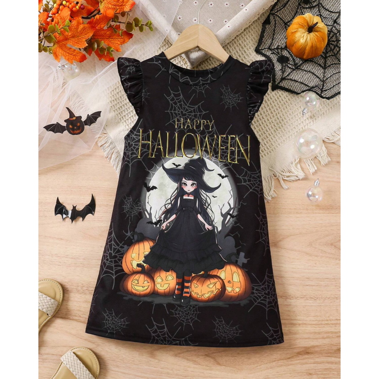 Halloween Φορεματάκι - Μαύρο