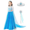 Σετ Πριγκίπισσα του παραμυθιού Στολή για παιδιά -  Γαλάζια