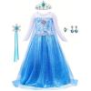 Σετ Πριγκίπισσα του παραμυθιού Στολή για παιδιά -  Γαλάζια