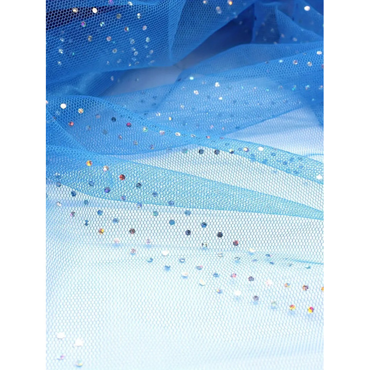 Σετ Πριγκίπισσα του παραμυθιού Στολή για παιδιά -  Γαλάζια