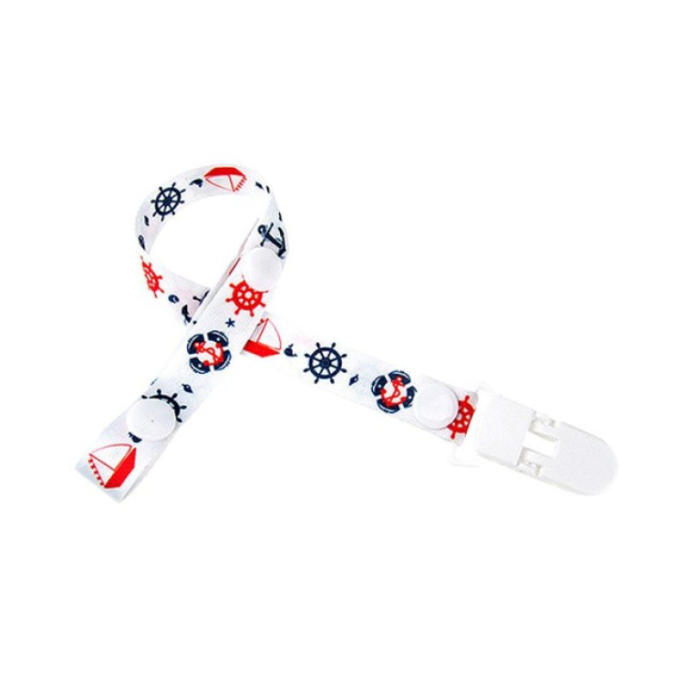 Σετ απο 3 λουράκια για πιπίλες Λευκά