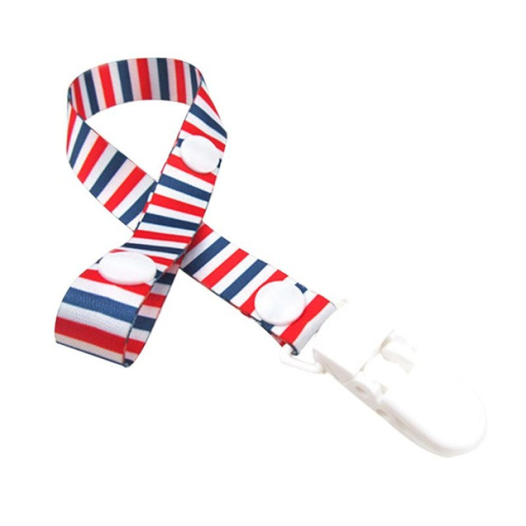 Σετ απο 3 λουράκια για πιπίλες Λευκό