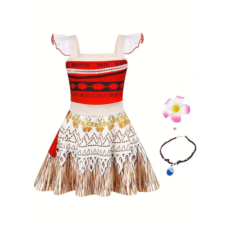 Σετ Πριγκίπισσα της θάλασσας Moanna Παιδική Στολή