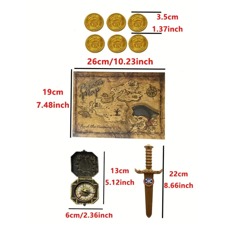 Στολή Πειρατή 14 κομμάτια