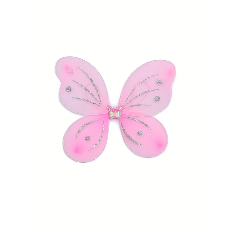 Σετ από 4 αξεσουάρ στολή Νεράιδας - ροζ