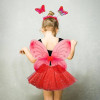 1 Set Fairy Costume for Girls - Red