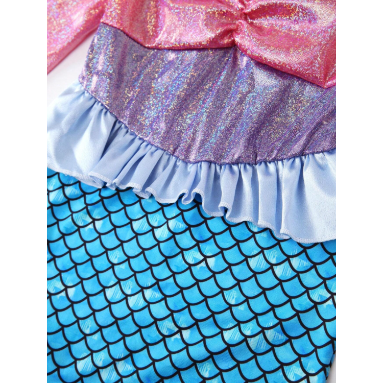 Πριγκίπισσα γοργόνα Παιδική στολή μπλε