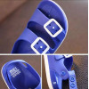 Kids Breathable Solid Sandals Blue Kids Breathable Solid Sandals Blue