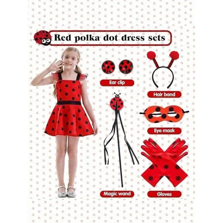 Σετ στολή Ladybug Πασχαλίτσα