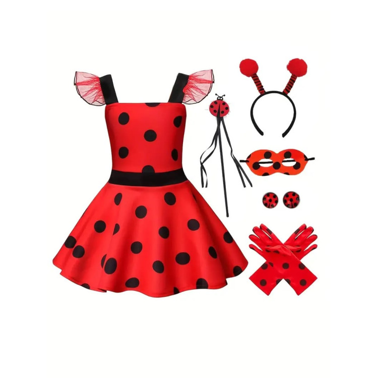 Σετ στολή Ladybug Πασχαλίτσα