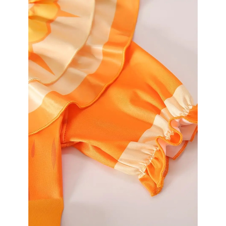 Παιδική στολή με τσαντάκι - Πορτοκαλί