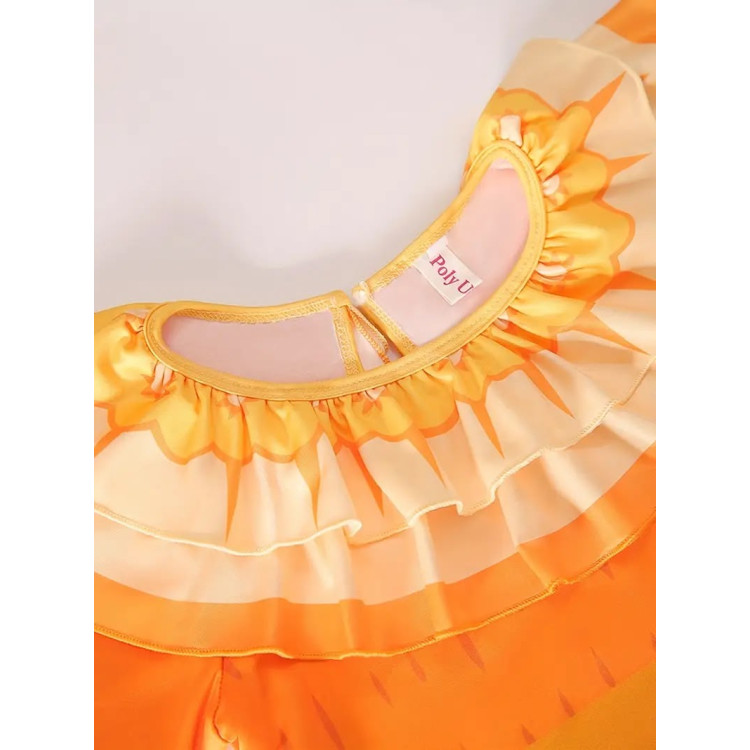 Παιδική στολή με τσαντάκι - Πορτοκαλί