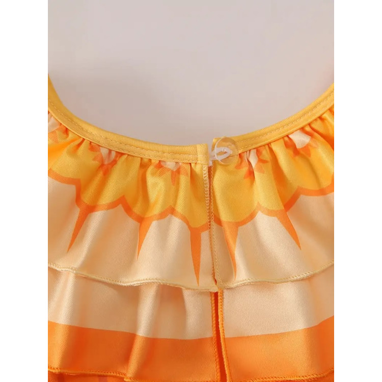 Παιδική στολή με τσαντάκι - Πορτοκαλί