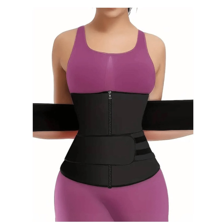 Waist Trainer shareware yoga fitness Black Color