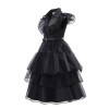 4pcs Costume like Wednesday Addams - Black