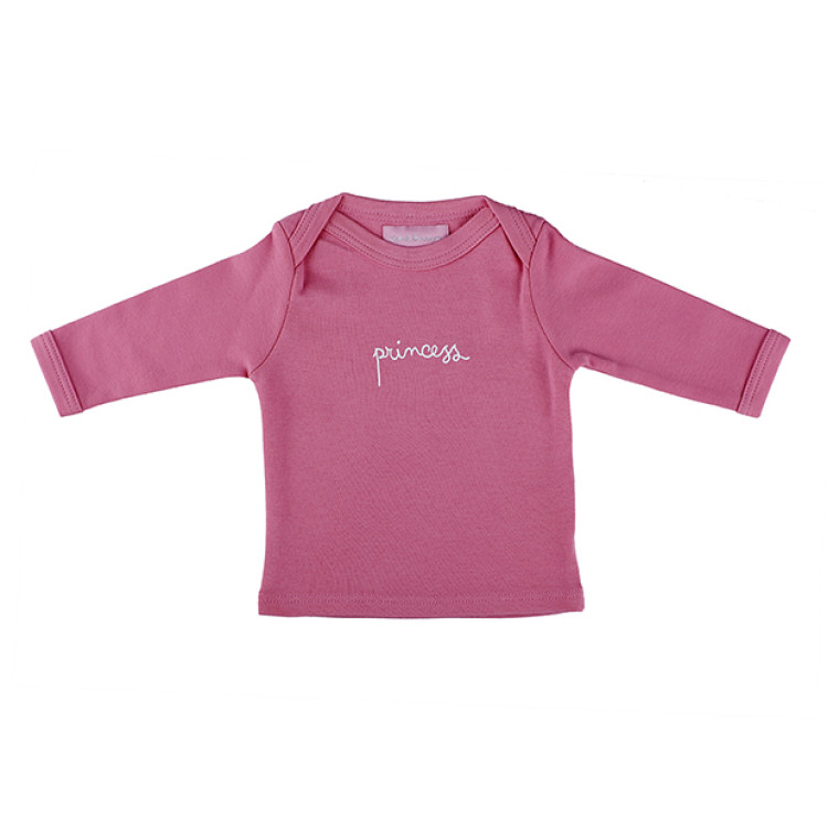 Bright Pink Princess Baby T-Shirt