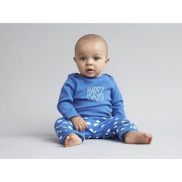 Ink Blue Happy Days! Baby T-Shirt