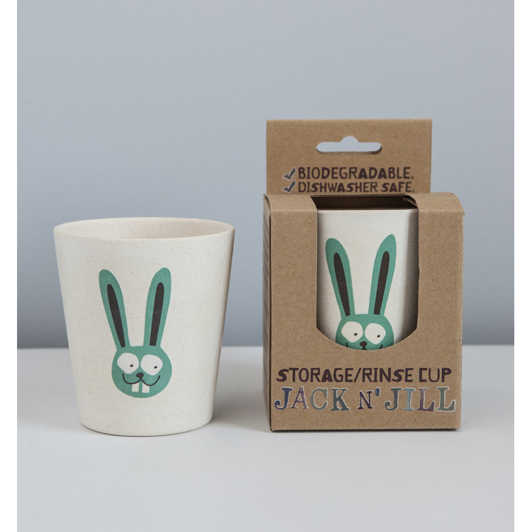Jack N Jill Rinse Storage Cup - Bunny