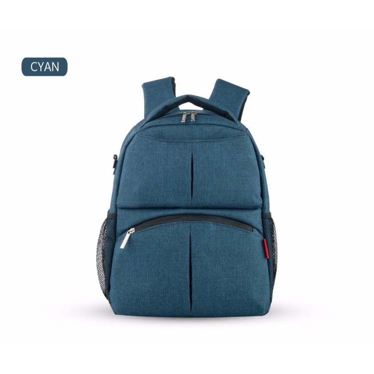 Cyan Mommy Bag Backpack