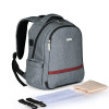 Grey Baby Nappy Backpack