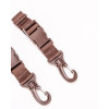 Brown stroller belts