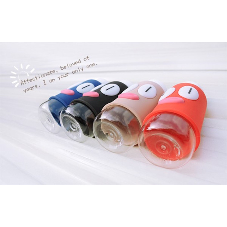 Γυάλινο Μπουκάλι νερού cute eyes