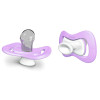 Soother iiamo peace 6+ Months 2 pcs  pink-purple