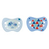 Set of 2 Nip Glow soothers Night Blue and Elephant 6+