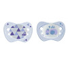 Set of 2 Glow soothers Nip Night Hipo and Trigger Purple 0-6