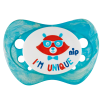 Set of 2 soothers Nip Unique - Blue 0-6