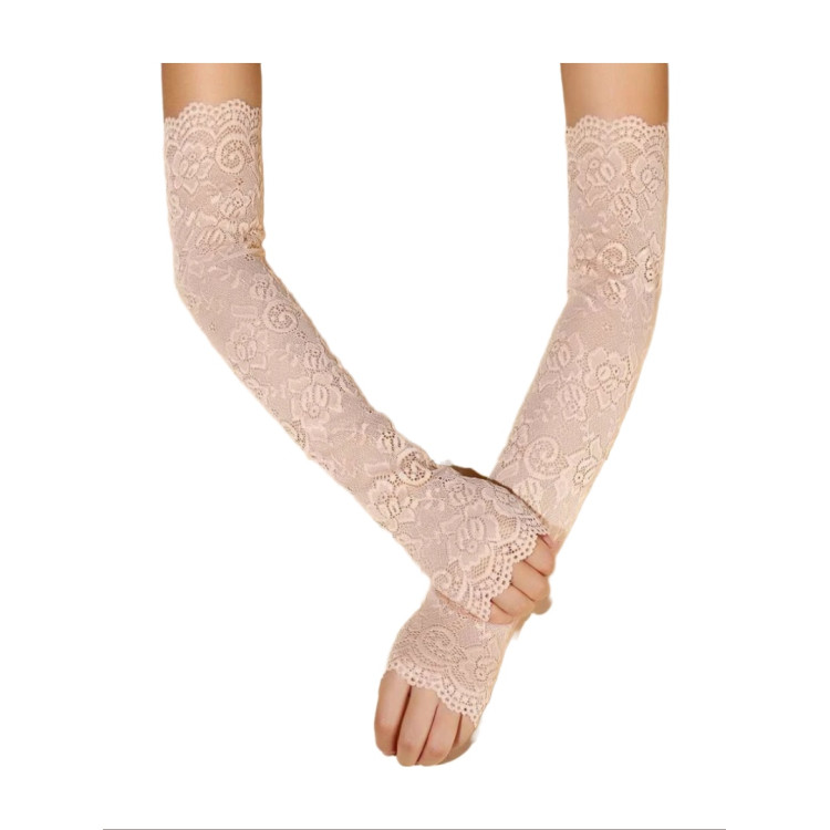 Γάντια για Μικρές πριγκίπισσες Μπεζ