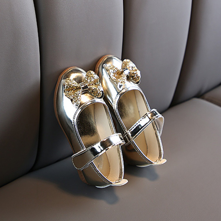 Παιδικά πριγκιπικά Παπουτσάκια Χρυσά