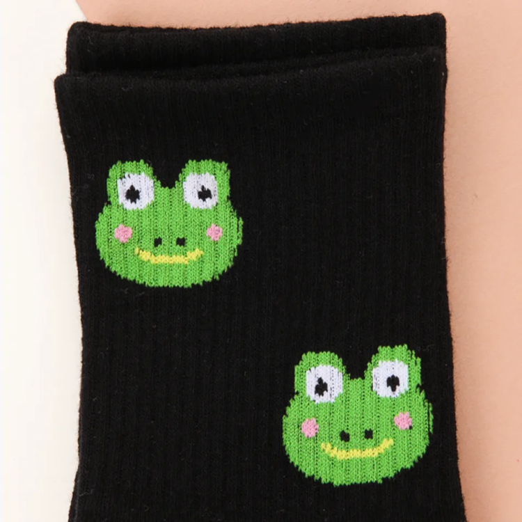 Κάλτσες σε χρώμα Μαύρο - Πράσινο