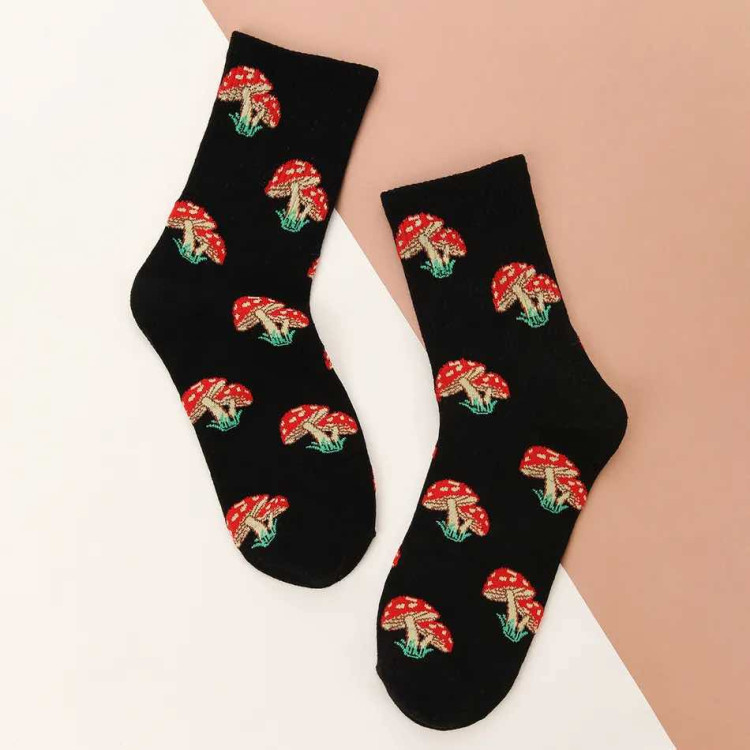 Κόκκινο - Μαύρο - Κάλτσες