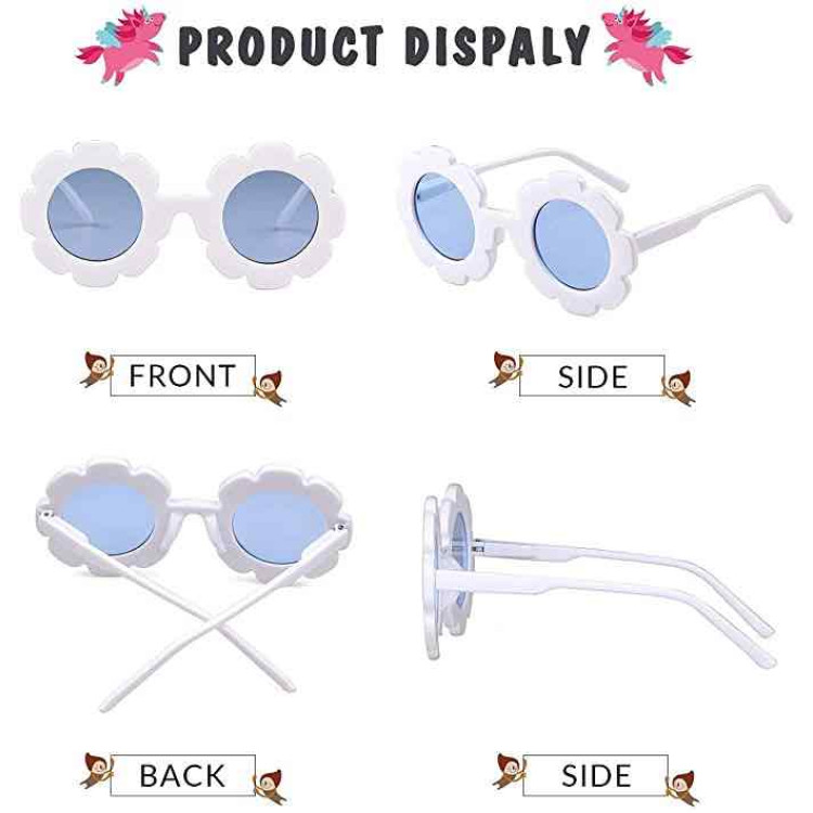 Παιδικά Γυαλιά Ηλίου με Θήκη - Λευκά